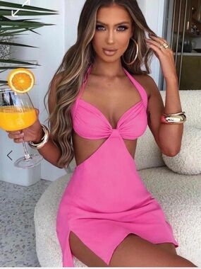 Pink Babyboo tie dress